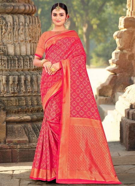 1009 Santraj Designer Festival Wear Saree Collection 1009-Pink